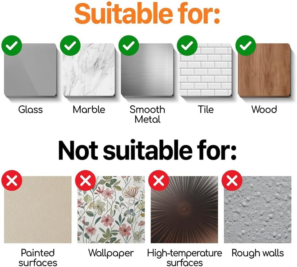 16 Pack Crystal Clear Adhesive Hooks for Hanging. Heavy Duty 22lb | Sticky Hooks. Invisible Clear Wall Hooks No Drill No Damage. Waterproof Shower Hooks for Bathroom Kitchen Towel Keys - Image 4